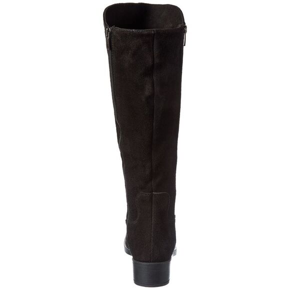 La Canadienne Shayla Suede Boot, Black - Picture 3 of 5